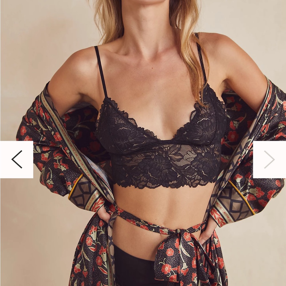 Everyday Lace Longline Bralette